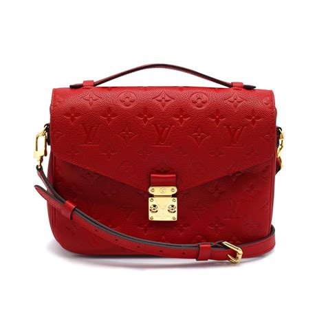 louis vuitton red bag small